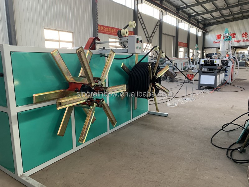 PVC PP PE Flexible Corrugated Pipe Making Machine Single Wall Electric Corrugated Pipe Machine