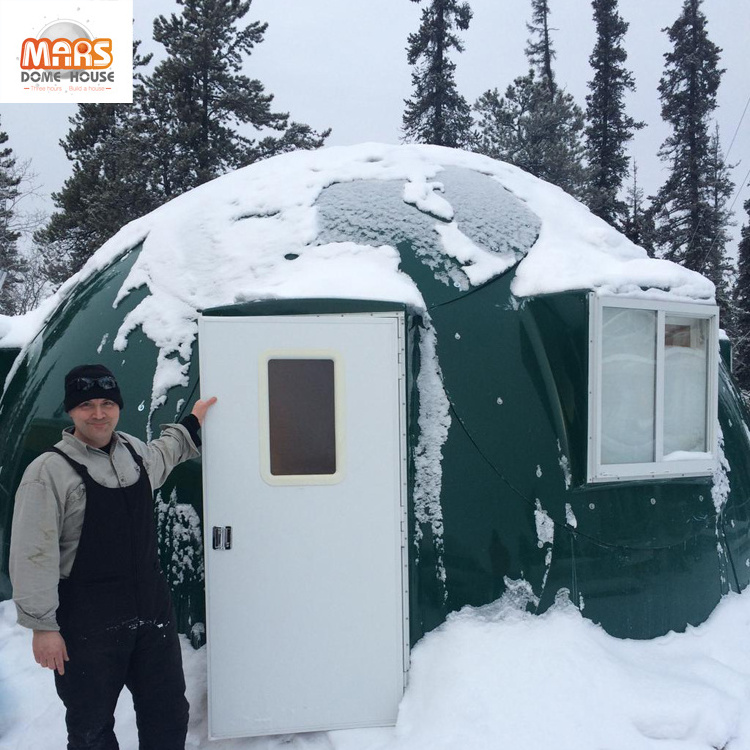 High quality Waterproof mobile FRP Mongolian dome Yurt