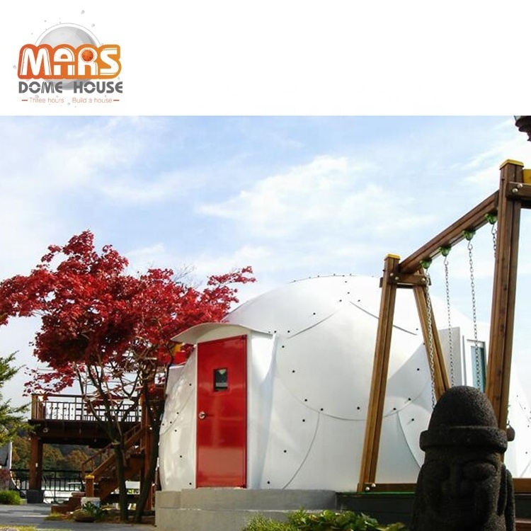 Cheap Prefab Modular Fiberglass Dome House Kits