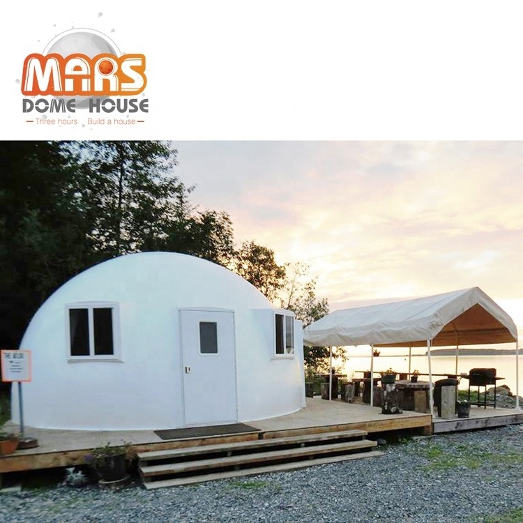 Cheap Prefab Modular Fiberglass Dome House Kits