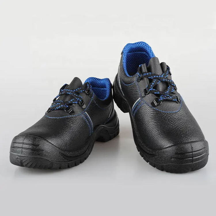 Good Price S3 Safety Work Shoes Puncture resistant  Low Cut  Genuine Embossed Leather safety Shoes heavy duty boot Saudi arabia