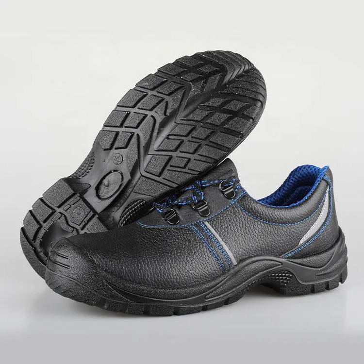 Good Price S3 Safety Work Shoes Puncture resistant  Low Cut  Genuine Embossed Leather safety Shoes heavy duty boot Saudi arabia