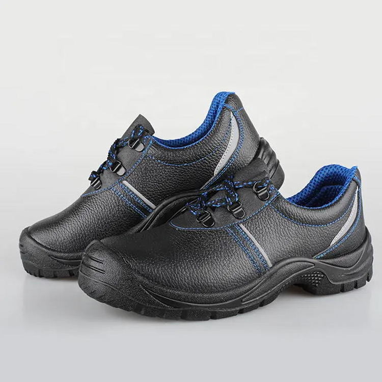 Good Price S3 Safety Work Shoes Puncture resistant  Low Cut  Genuine Embossed Leather safety Shoes heavy duty boot Saudi arabia