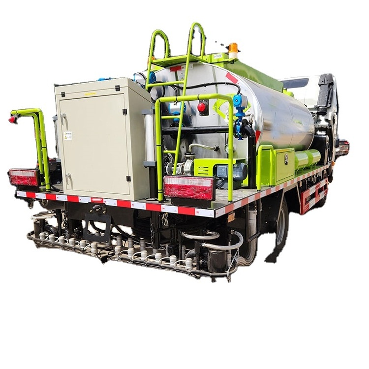 6000L Tar truck Asphalt emulsion sprayer truck mounted bitumen sprayer