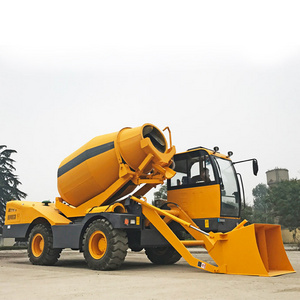 short mixing time durable quality portable self loading concrete mixer truck for sale