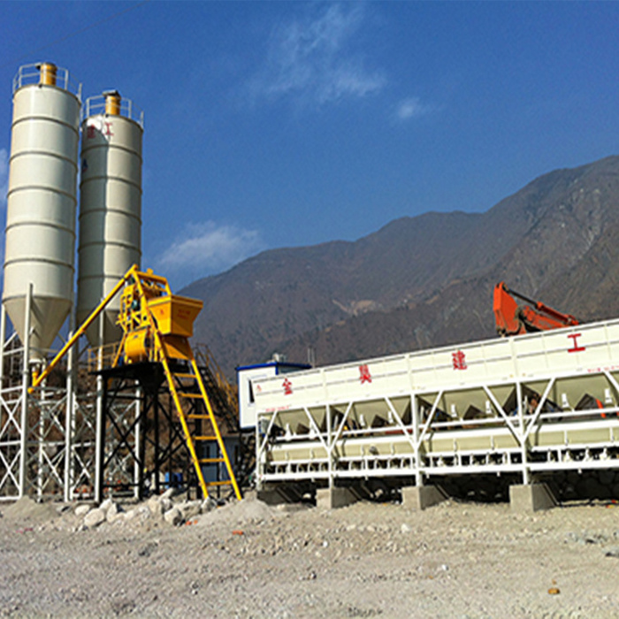 Large Capacity Concrete,Hopper Lift Concrete mixture machine