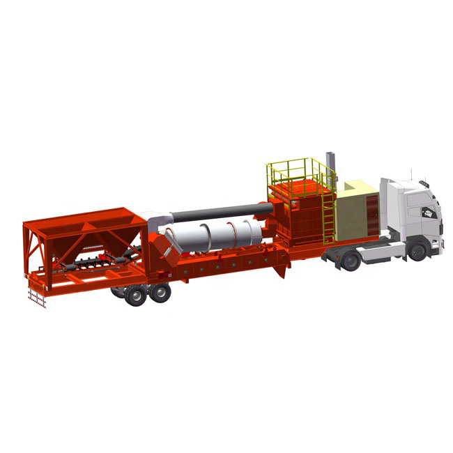 mobile portable asphalt plant