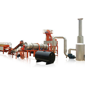 Road construction bitumen mixing plant tar plant