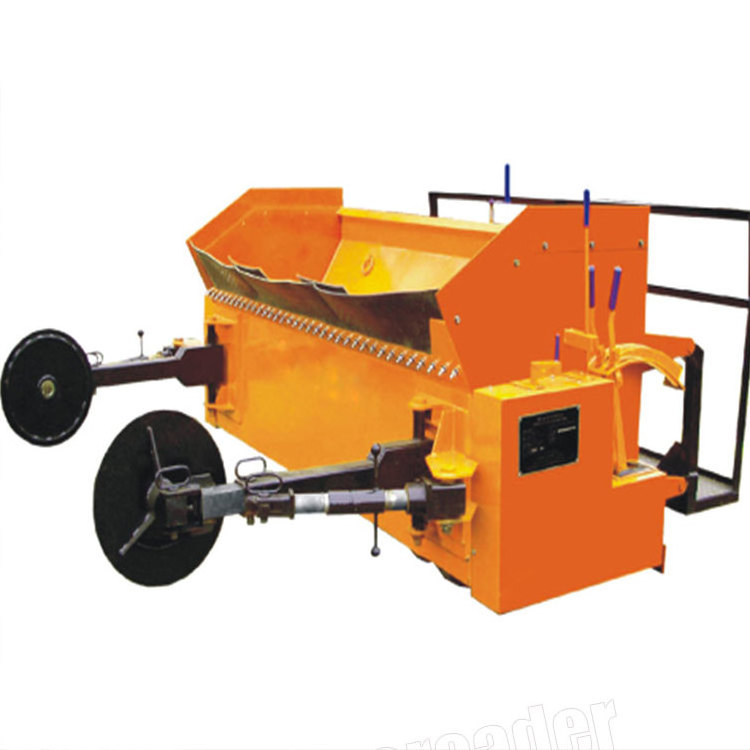 easy operation even spreading capacity adjustable spreading width Chip Gravel Spreader