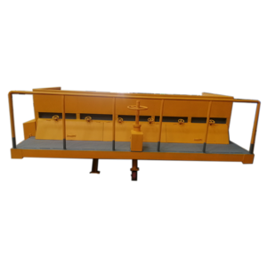 Automatic chip spreader mounted dumper truck for sale