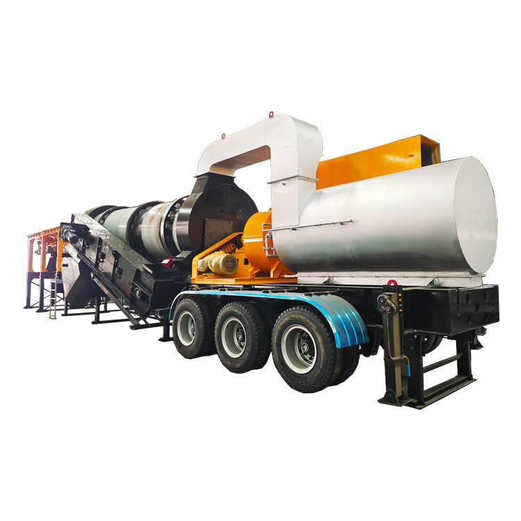 mobile portable asphalt plant