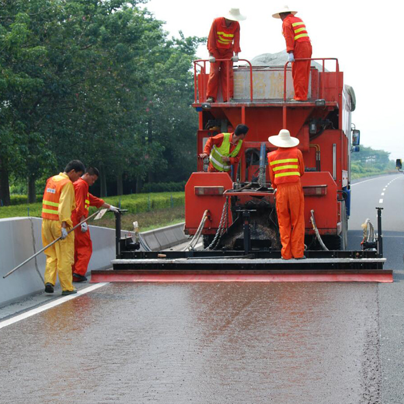 Road marking machine asphalt Slurry seal micro surfacing paver machine