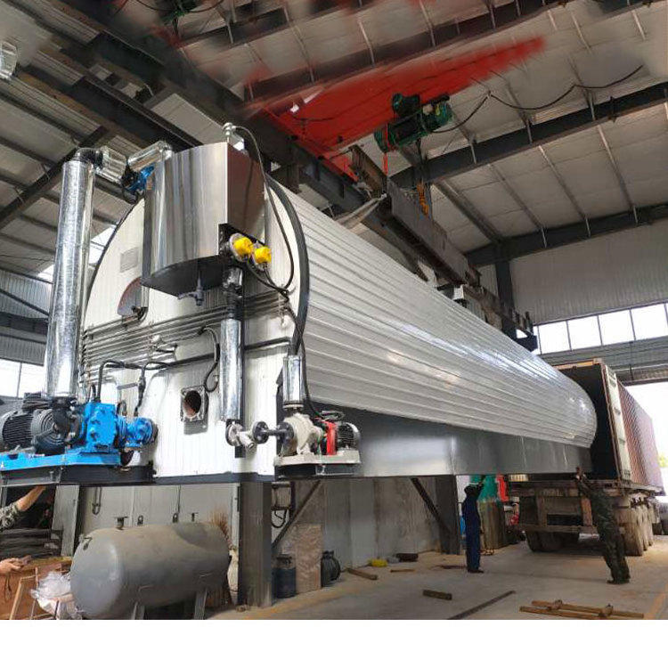 horizontal asphalt bitumen heating storage tank with burner