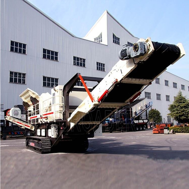 Small Mobile Stone Diesel Engine Jaw Crusher with Vibrating Screen and Jaw Crusher Plant