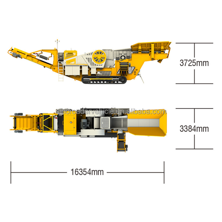 High technology and long life  tracked mobile jaw crusher