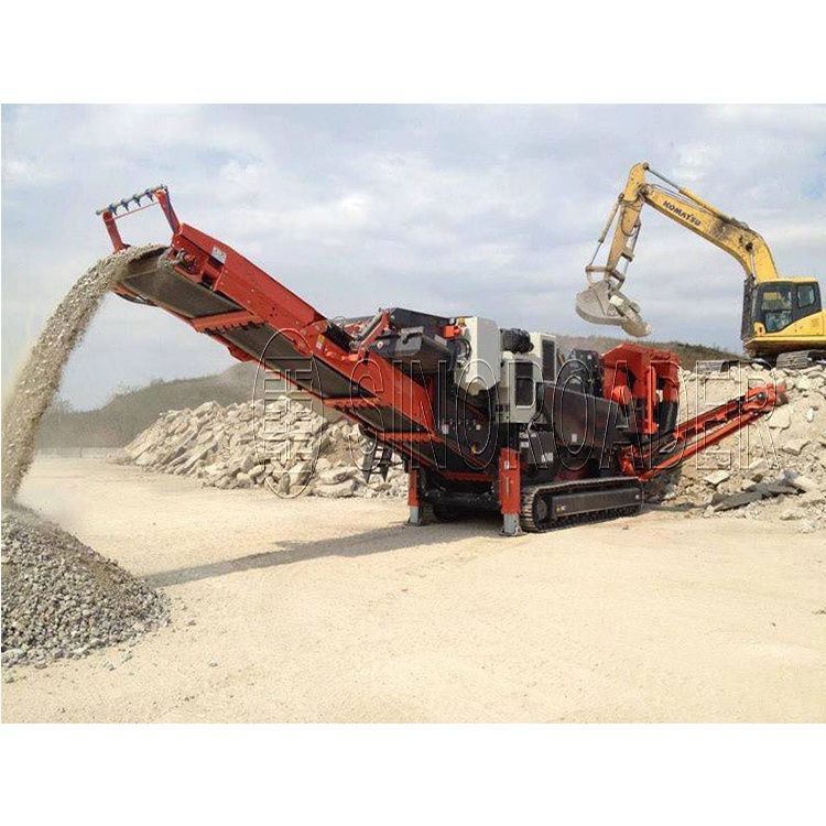 Small Mobile Stone Diesel Engine Jaw Crusher with Vibrating Screen and Jaw Crusher Plant