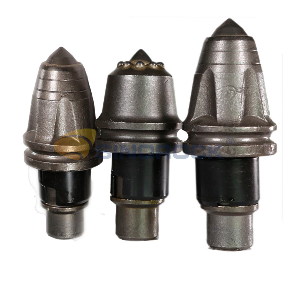 Tools of Foundation Drilling Picks Bullet Drill Teeth Conical Bits for Mining