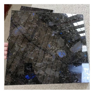 Ukraine volga peacock blue granite wholesale lumen sodalite mass stone slab