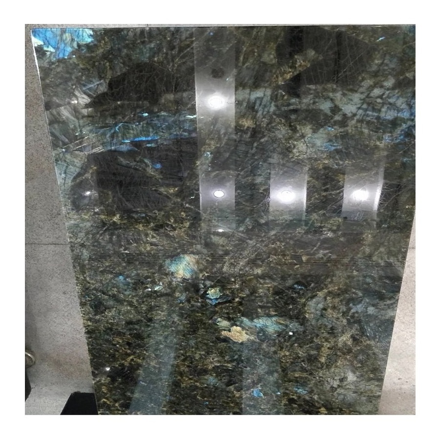 Van gogh blue granite high quality tiles for wall and floor decor