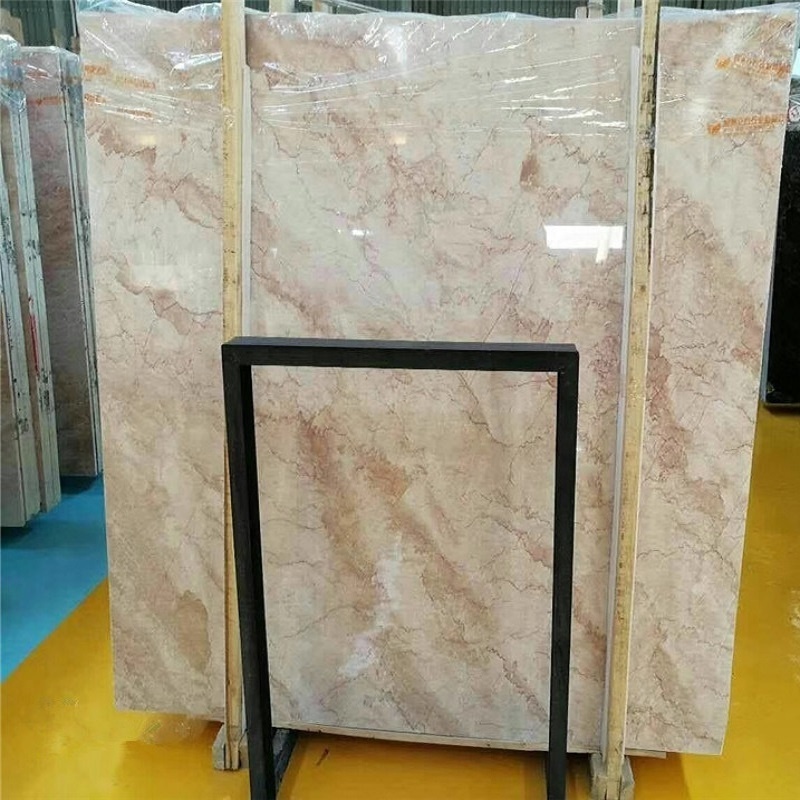 Rosa aurora marble slabs price for polished finish