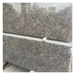 Tan brown granite prices promote for flamed or leather surface