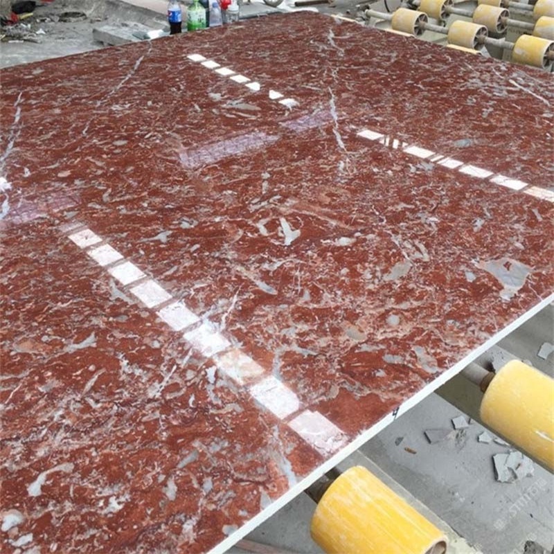 Athens rosa red marble floor flooring walling stone slab 2cm 3cm thick