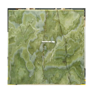 Jade emerald green onyx luxury marble stone big slabs for cut to size