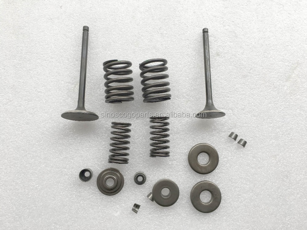 MANCO TALON 260CC LINHAI 260 300 ROKETA MC-54B VALVES REBUILD KIT STEM ASSEMBLY, BUYANG 300CC VALVES SETS.