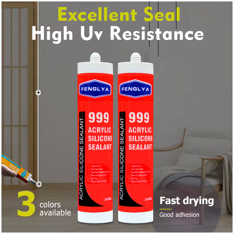 High Quality Anti Mildew Acrylic Sealant Construction Sealant Acrylic Clear