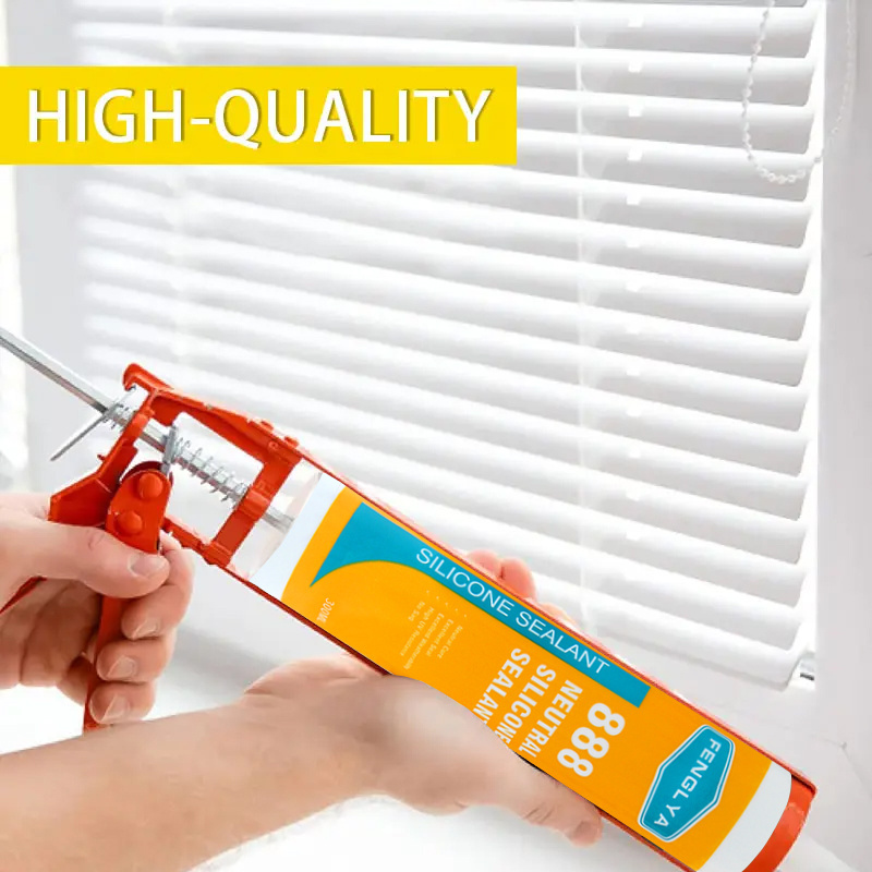 High performance glass caulking transparent silicone sealant for window