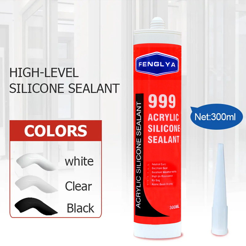 Hot Sale Acrylic Caulking Sealant Silver Gray Weatherproof Intumescent Mastic acrylique