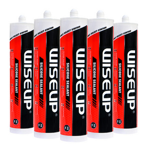 Mildew Resistant Non Acidic Silicone Sealant Mold Proof Clear Liquid Low Odor Fast Dry Caulk For Bathroom