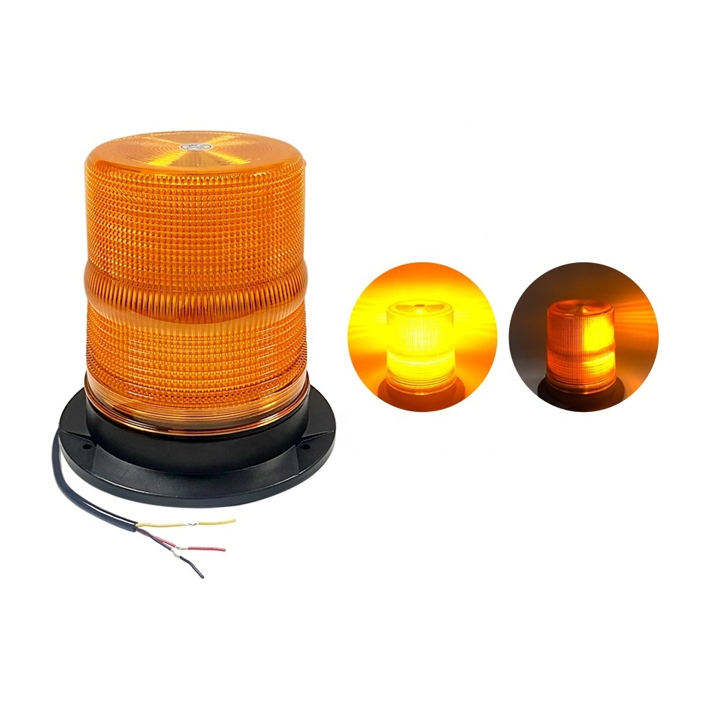 Amber vehicle truck flashing warning light rotating beacon light