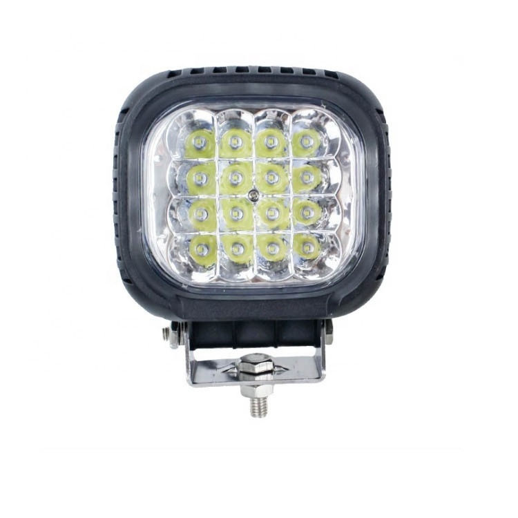 12v 48w 16x3 Led Work Light Off Road Spot Light Led Bar Off Road Fog Lights IP67 PMMA SG 2 Years,2 Years 3000-6500K 3350LM