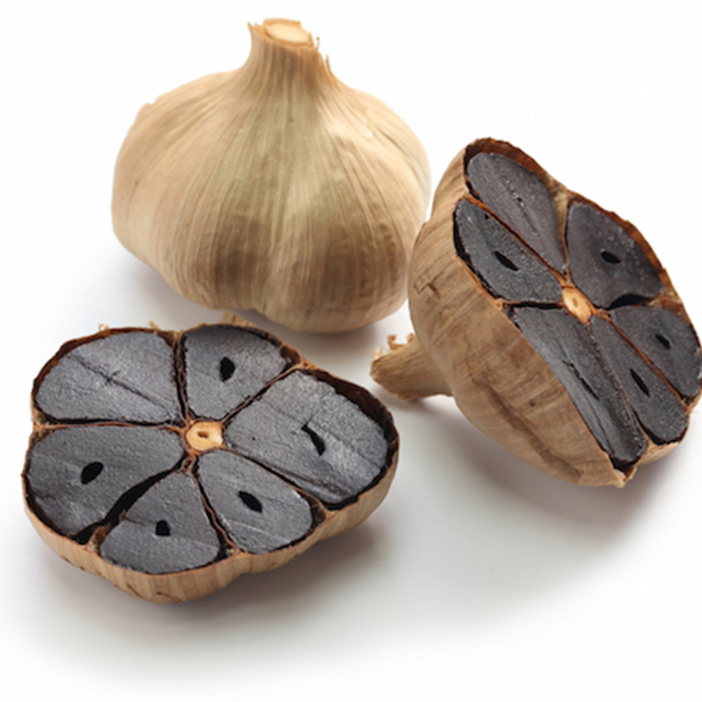 Fermented Single Solo Black Garlic Black Garlic Powder Extract Black Garlic Granules