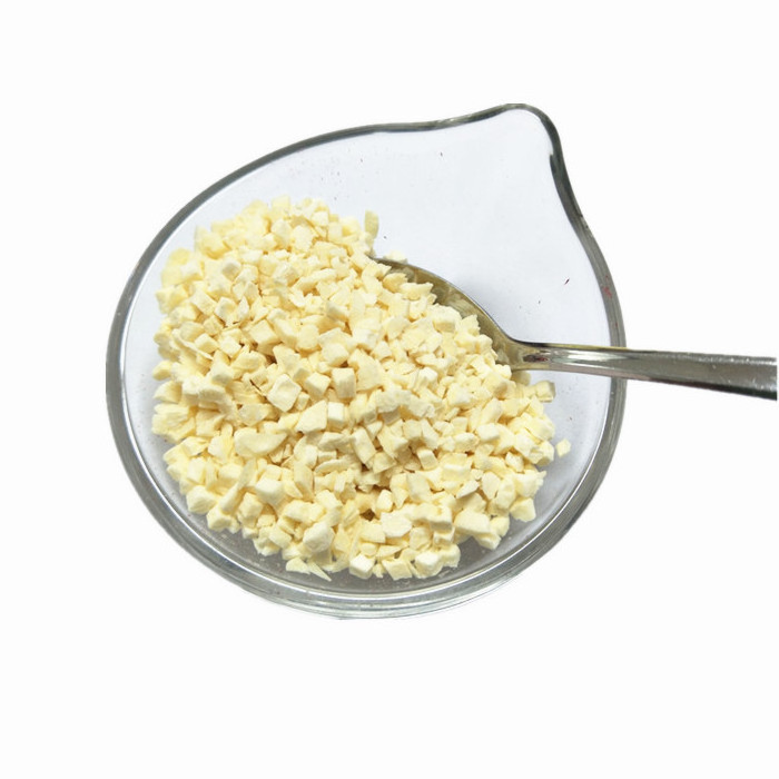 Hot Sale FD Garlic Minced Freeze Dried Garlic Granule  Lyophilized Vegetable Snacks