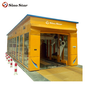 speed wash 60 cars per hour automatic tunnel car wash machine A6 Sino Star