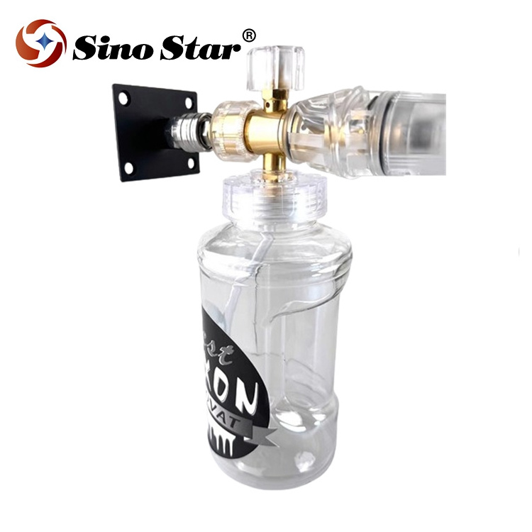 Sino Star Foam Cannon Quick Connect Wall Mount Holder Hanging Tools Foam Lance Air Tool holder