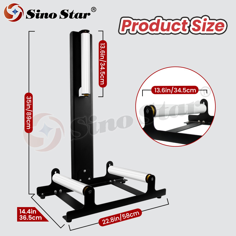 Black Car Rolling Wheel Detailing Wheel Stand metal Tire Roller Stand for Washing Car Wheels Stand Detailing SP00343