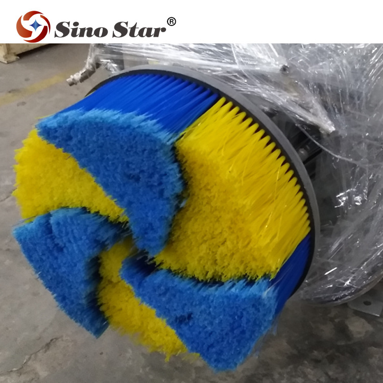 Good quality Automatic car wheel brush used with touchless, rollover and tunnel car wash machine