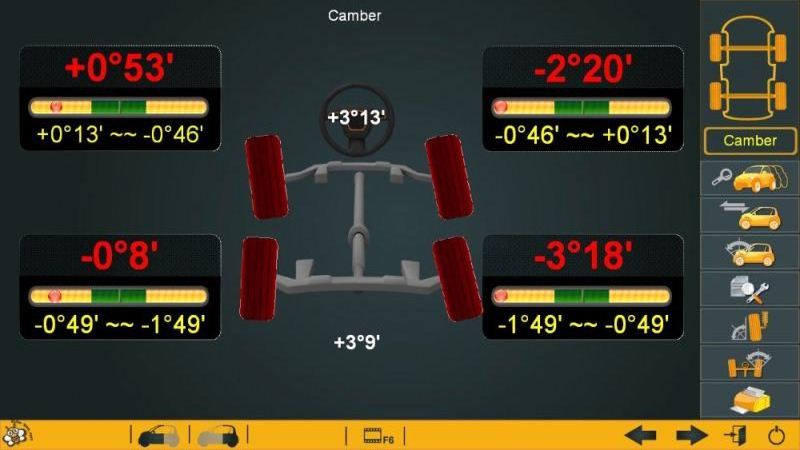 Europe 3D wheel alignment /car inspection equipment/ 3d used wheel alignment machine for sale