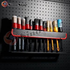 Car detailing brush Storage Rack, Wall Mount Bottle Organizer Car Detailing Spray Bottle Holder SP00252