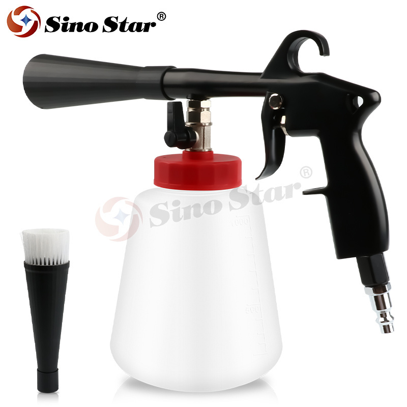 12500RPM 1L High Pressure Tornado Tornador Car Cleaning Air Gun For Car Interior SP00257