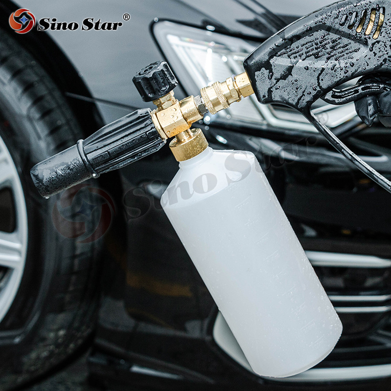 SS-FM1 Foam Snow Foam Lance Pressure Washer Jet Wash Quick Release Adjustable Car Washer