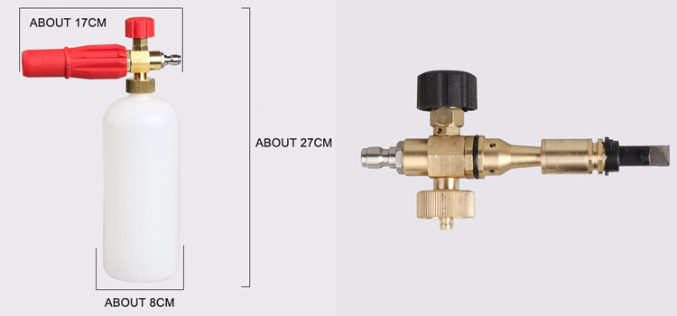 SS-FM1 Professional Car washing soap jet foamer gun snow foam lance ,1L foam