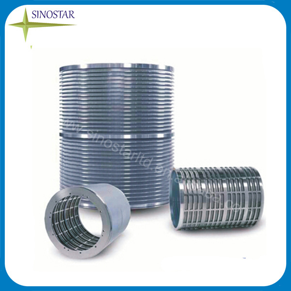 paper mill stainless steel pressure screen inflow hole basket