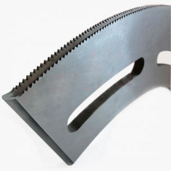 carton box serrated arc-shape slotting blade