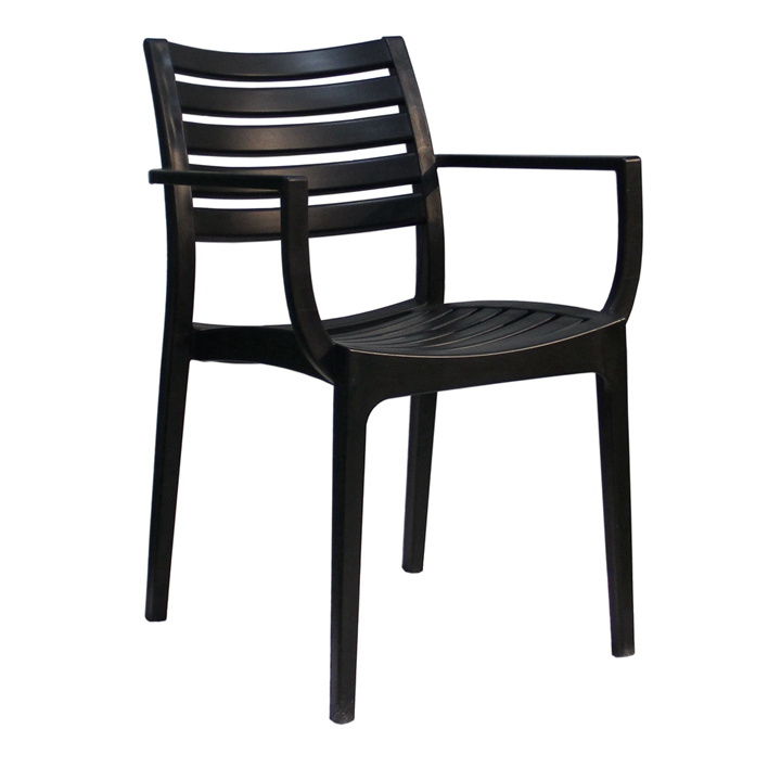 Cheap Italian Style Outdoor Plastic Armchair Garden Chairs For Sale