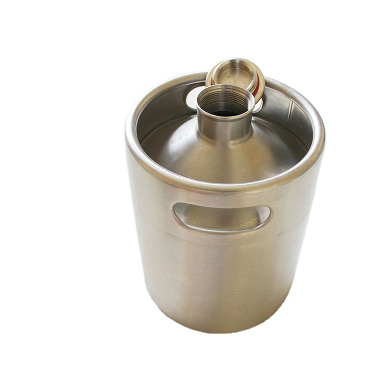 Wholesale barril Beer Food Grade 304 Stainless Steel Vacuum Package Mini Keg