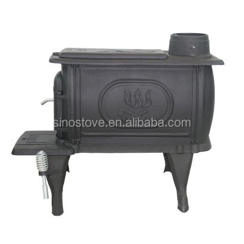 Cast iron small wood burning stove fireplace/ antique cast iron fireplace stove